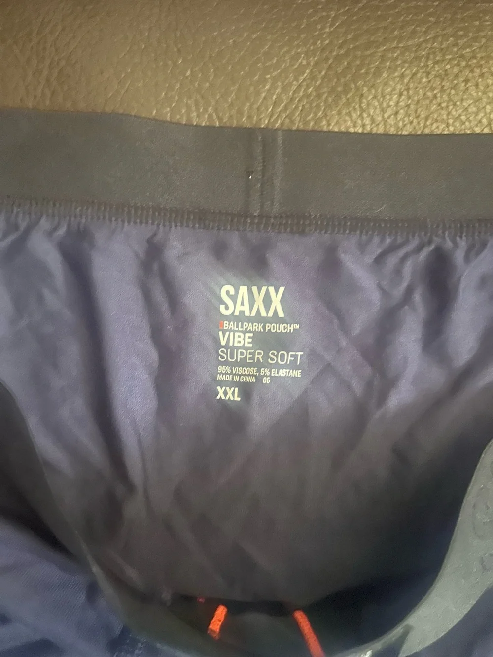 Men’s SAXX Vibe Xtra Soft Comfort Boxer Briefs Underwear XXL Size